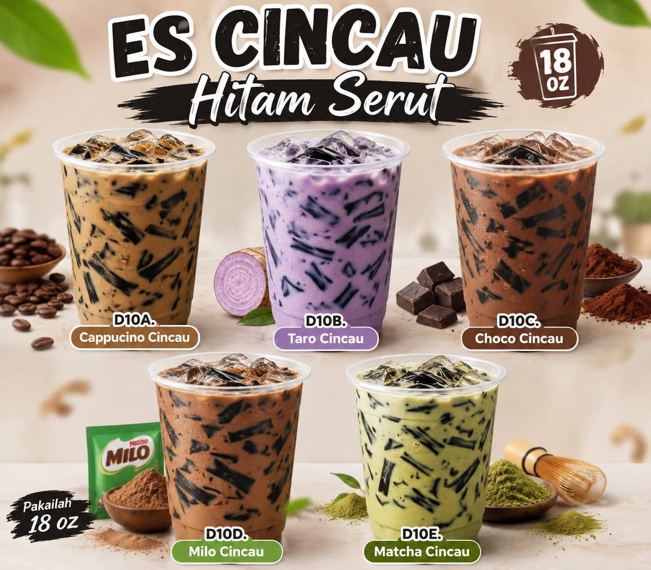 Matcha Cincau